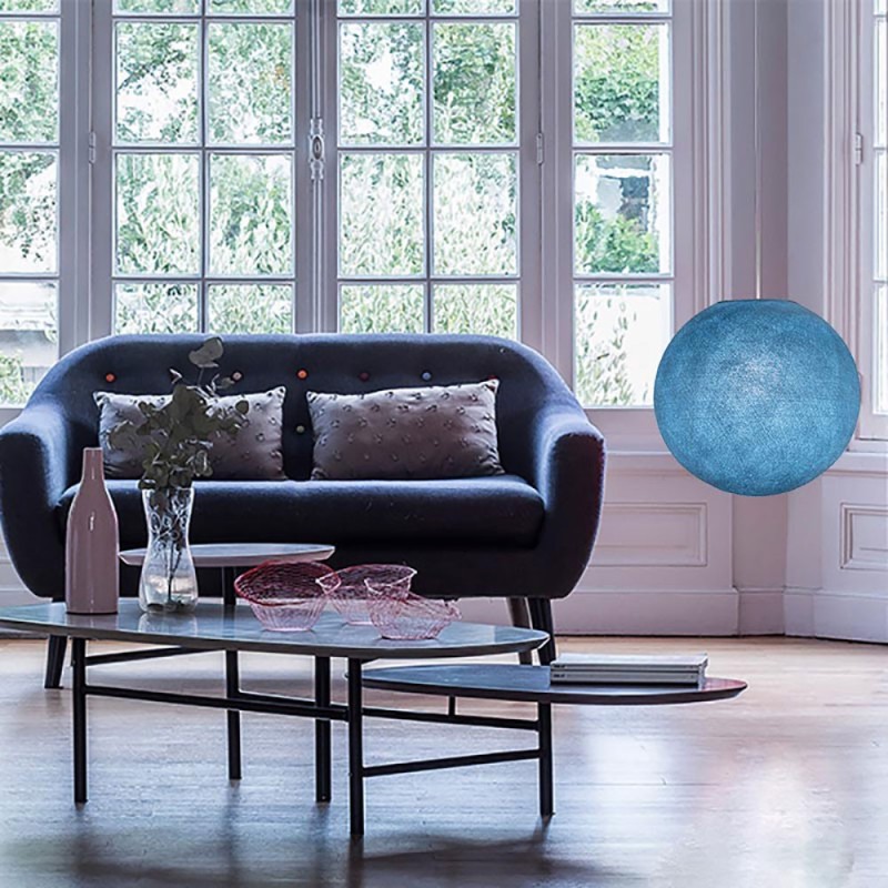 Pantalla Esfera M de hilo de poliéster, diámetro 35cm - 100% hecho a mano