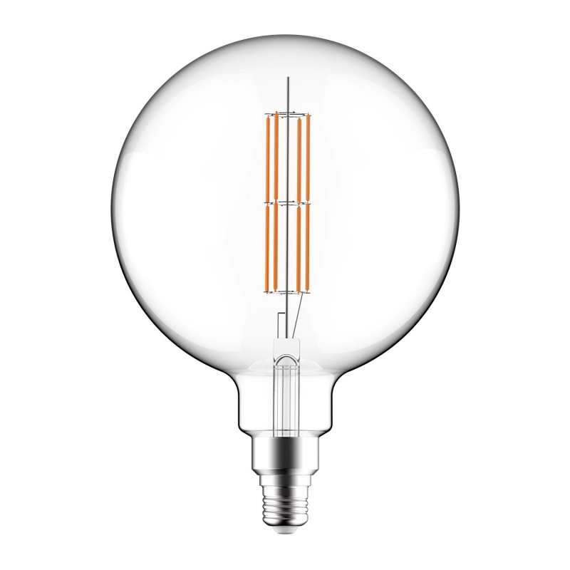 Bombilla LED XXL Clara G200 Doble filamento largo 11W E27 Regulable 2700K