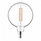 Bombilla LED XXL Clara G200 Doble filamento largo 11W E27 Regulable 2700K