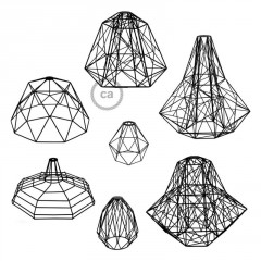 Las nuevas jaulas lampara desnudas de Creative-Cables: formas y dimensiones como nunca hasta ahora!