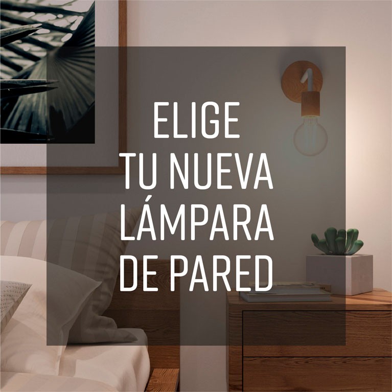 Lámparas de pared o techo
